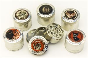 Picture of 3 layer rhinestone art graphic grinder